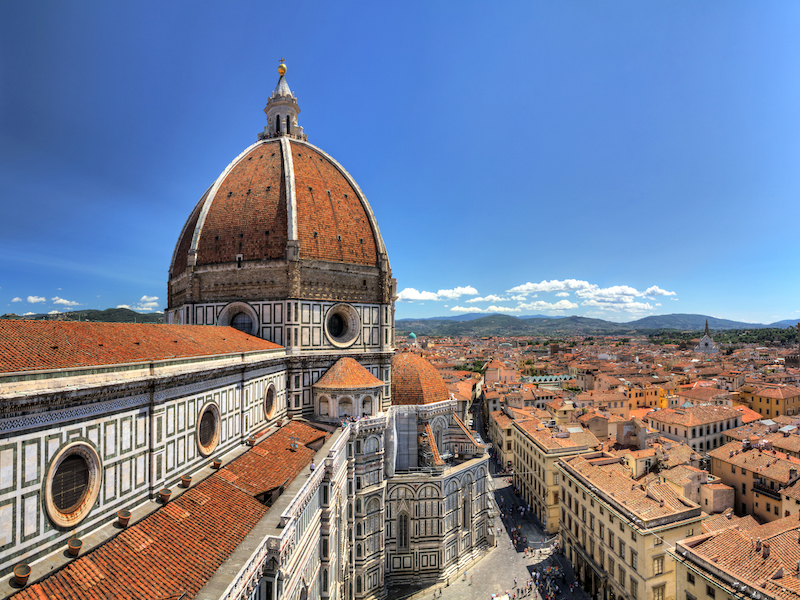 View from the Duomo di Firenze