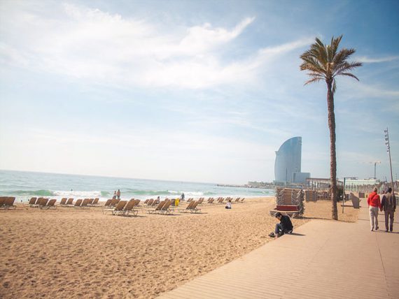 praias de Barcelona