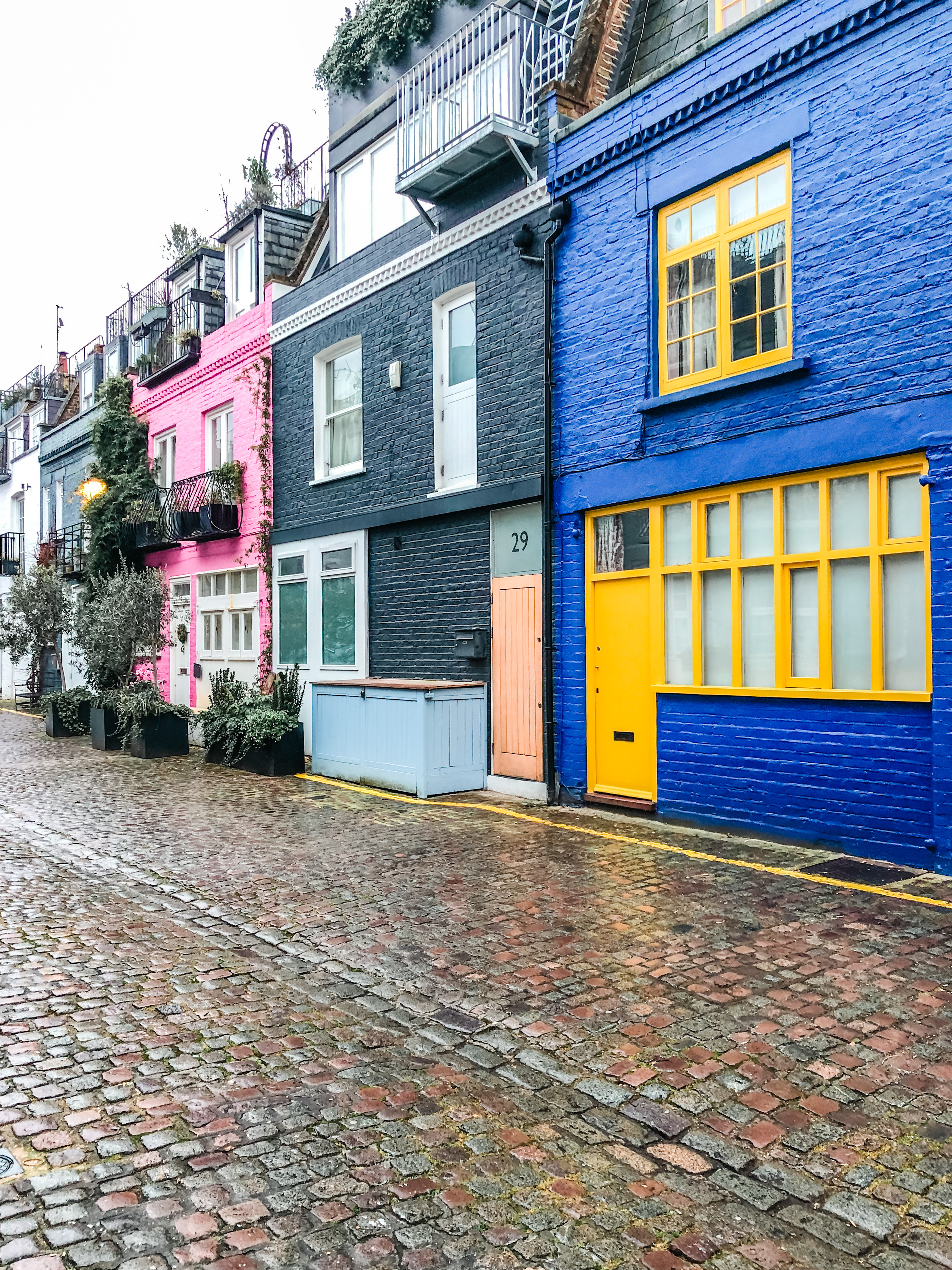 most colorful streets in Notting Hill