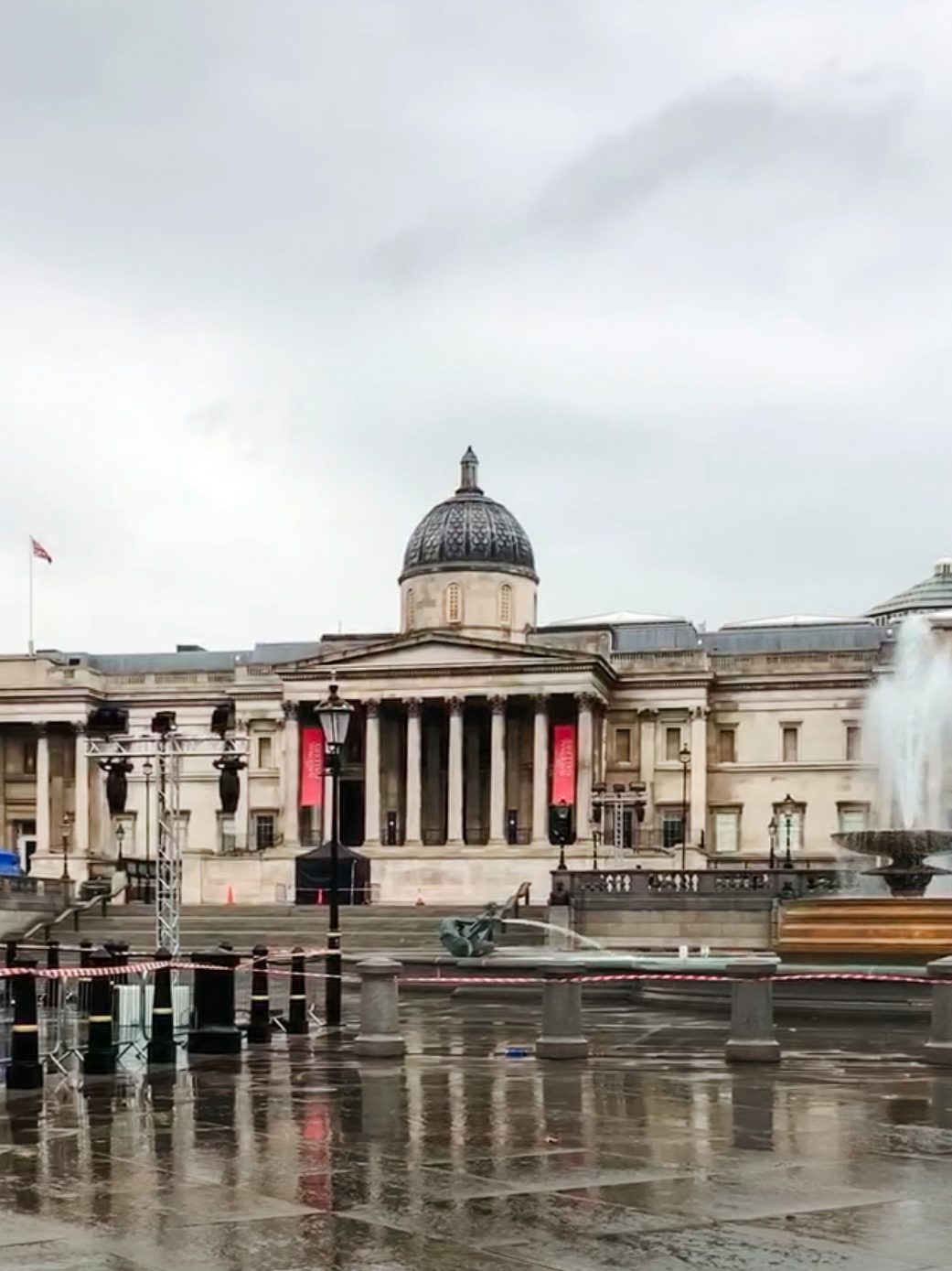 The National Gallery- Trafalgar Square