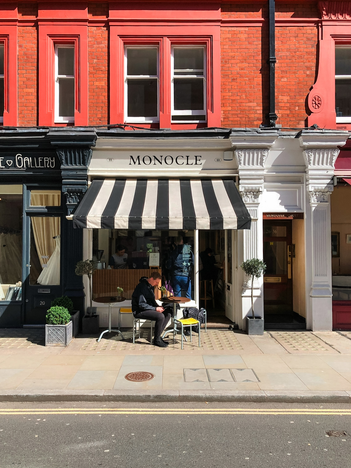 Monocle Café- a guide to Marylebone