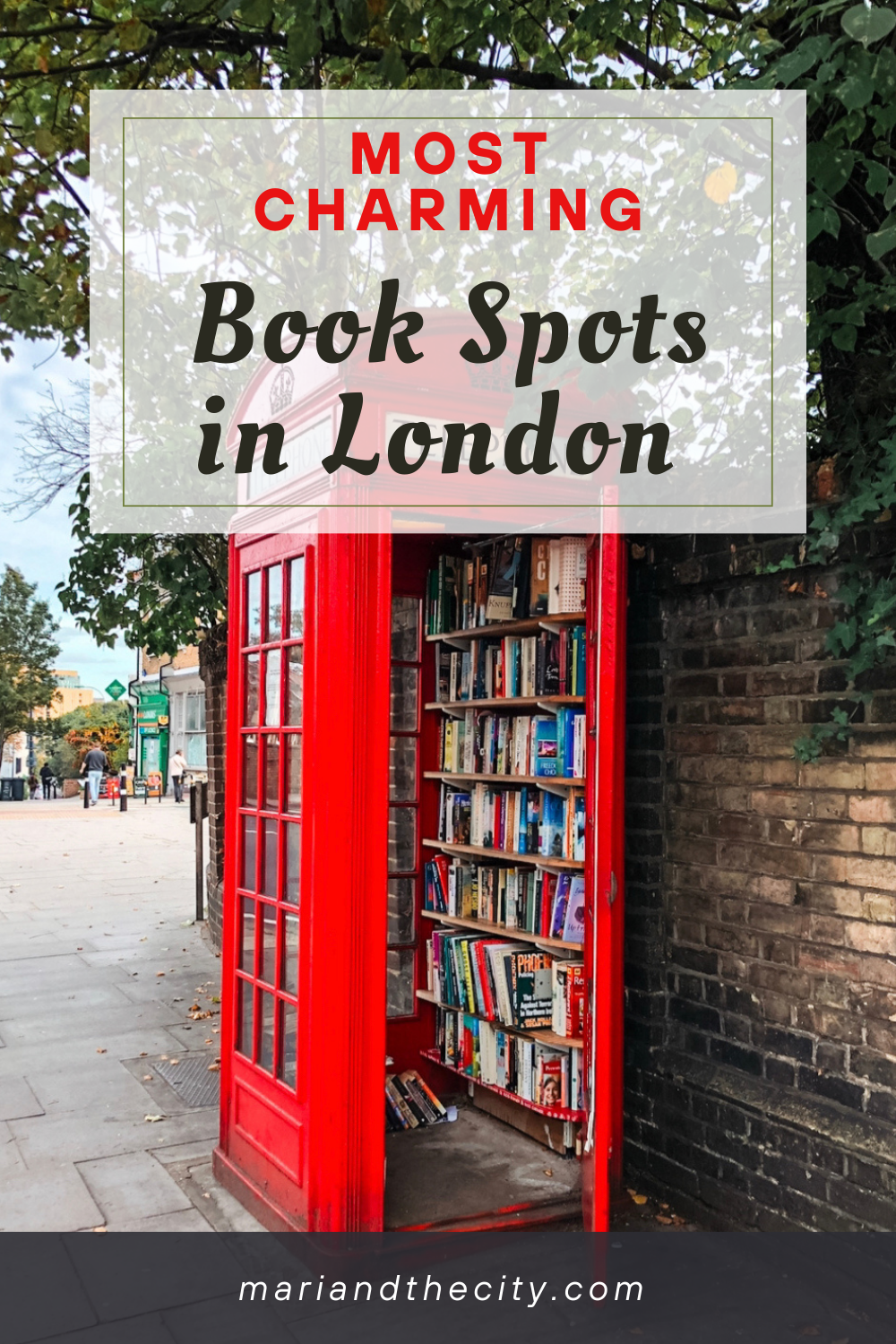 Most Charming Book Spots in London