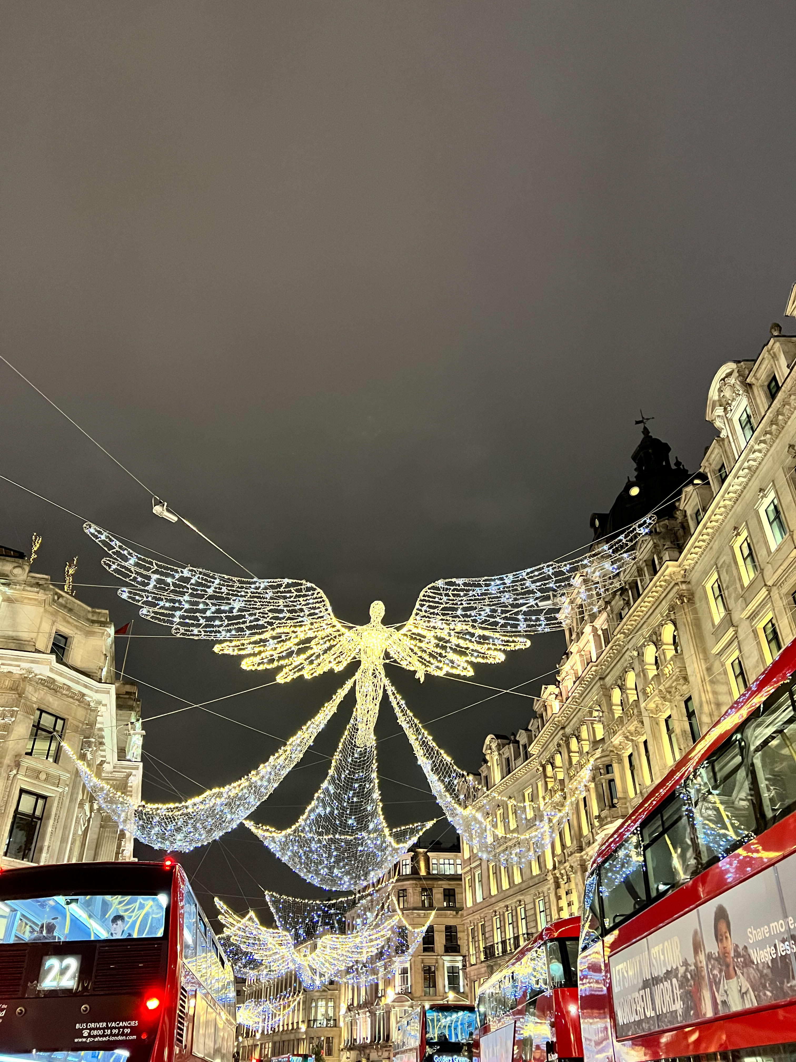 Regent Street at Christmas