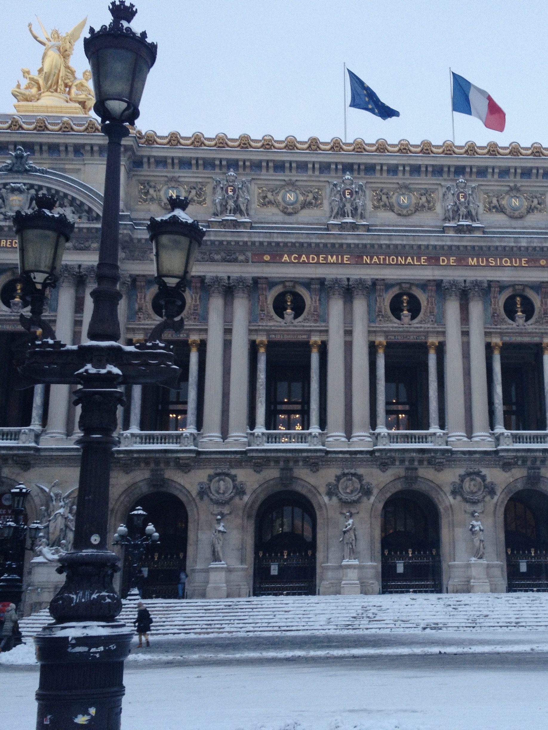 Opera Garnier in winter