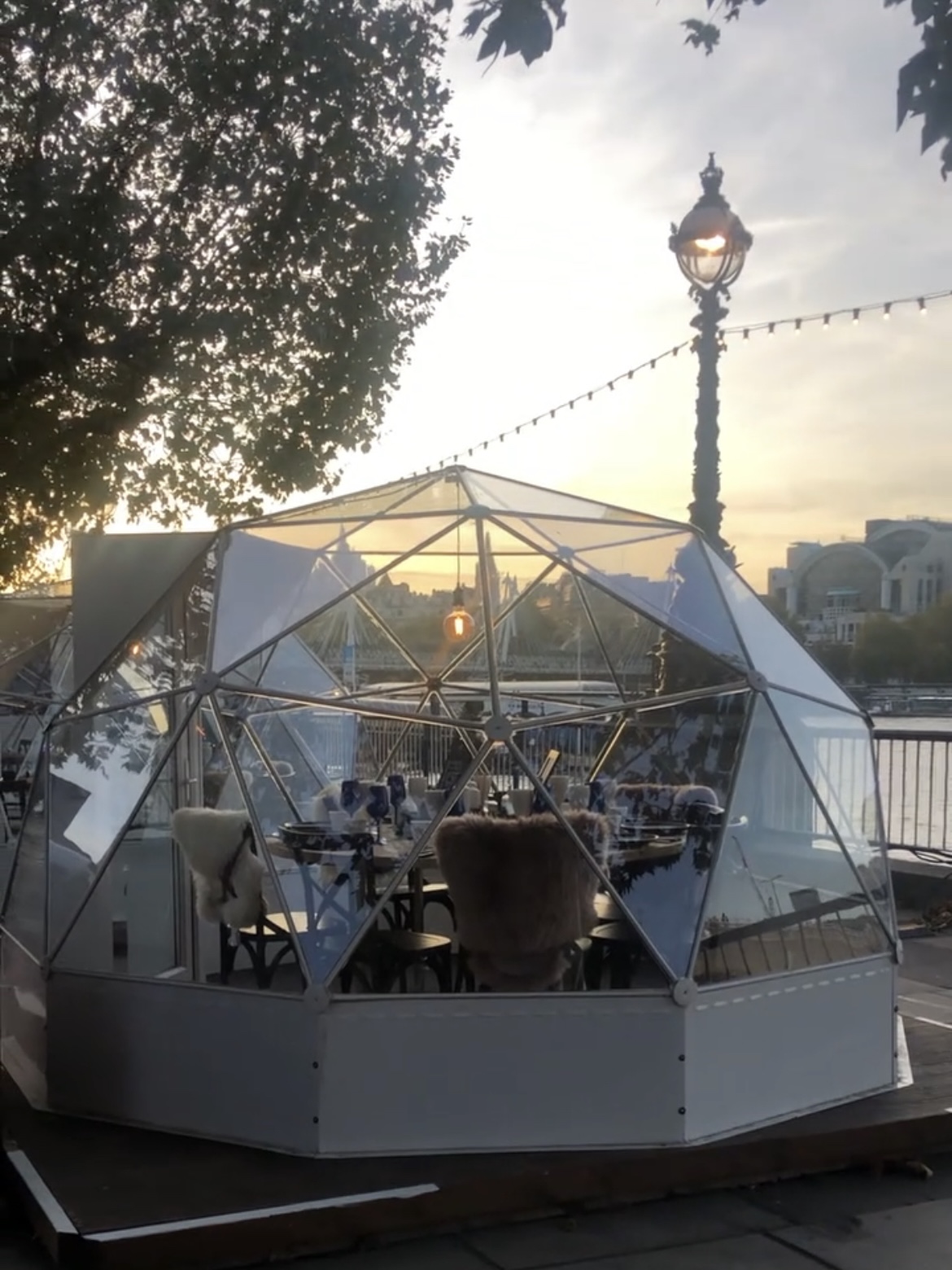 Jimmy's igloos in Southbank for winter season