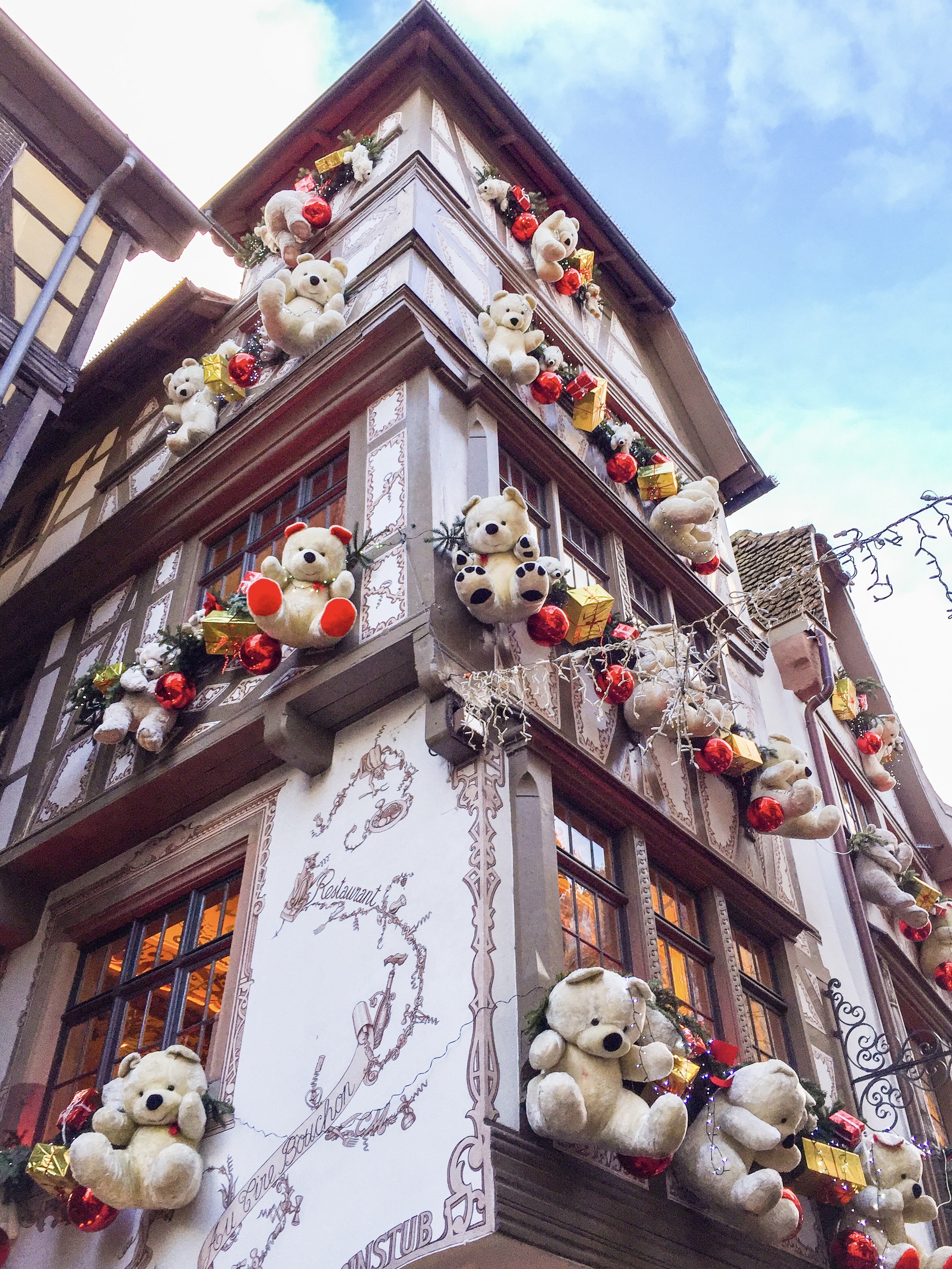 Strasbourg decorations at Christmas